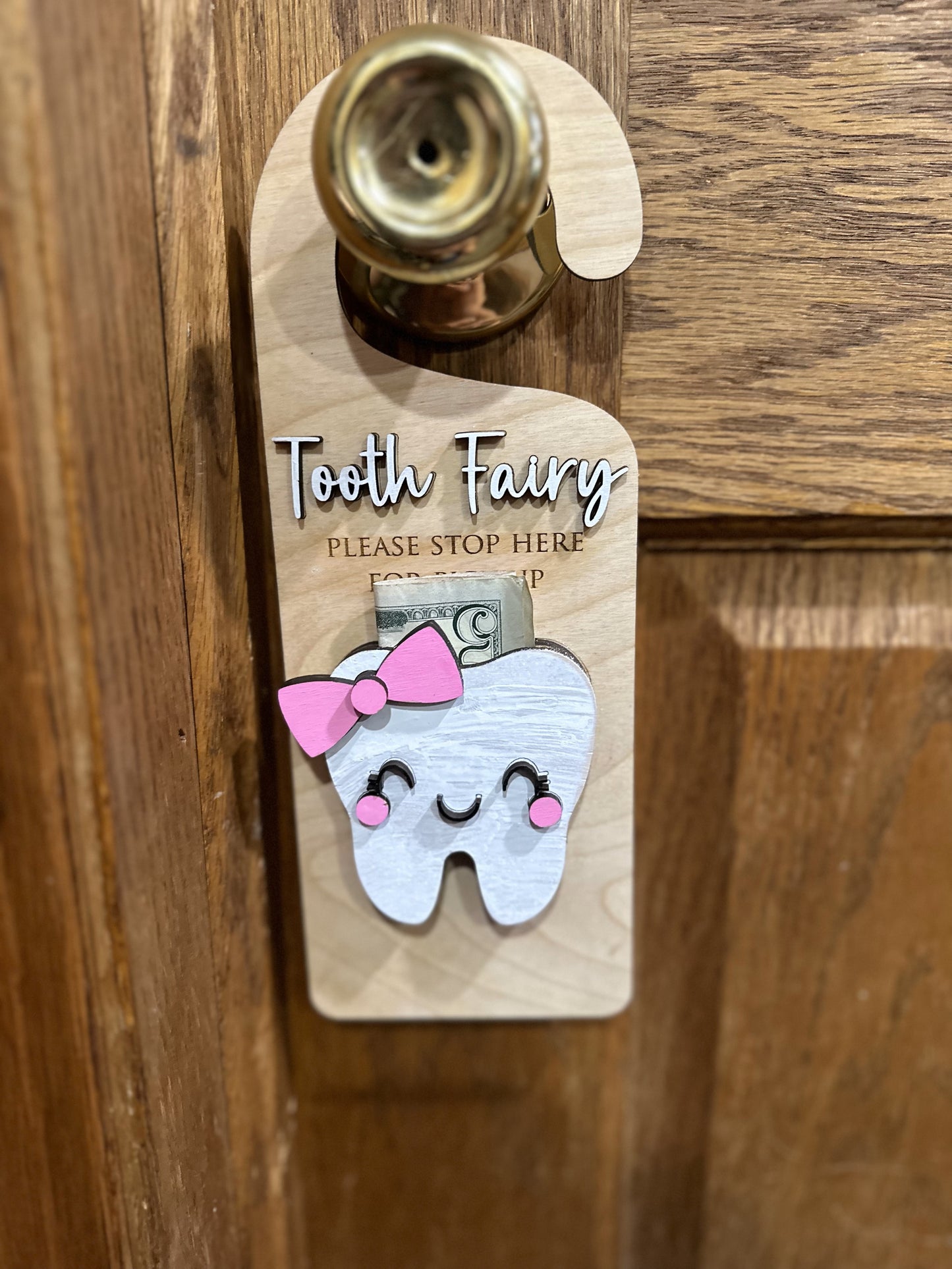 Personalized Tooth Fairy Door Hanger